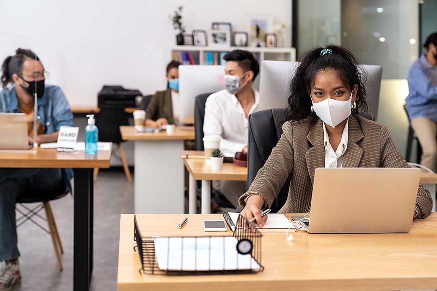 Pour le port du masque en entreprise