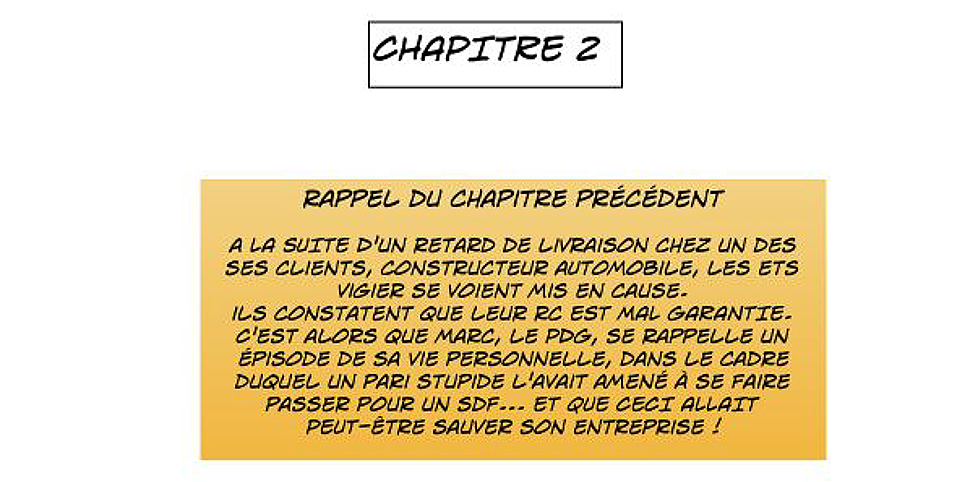 Suite au prochain numéro ou l'histoire vraie d'un faux sinistre RC - Chapitre 1